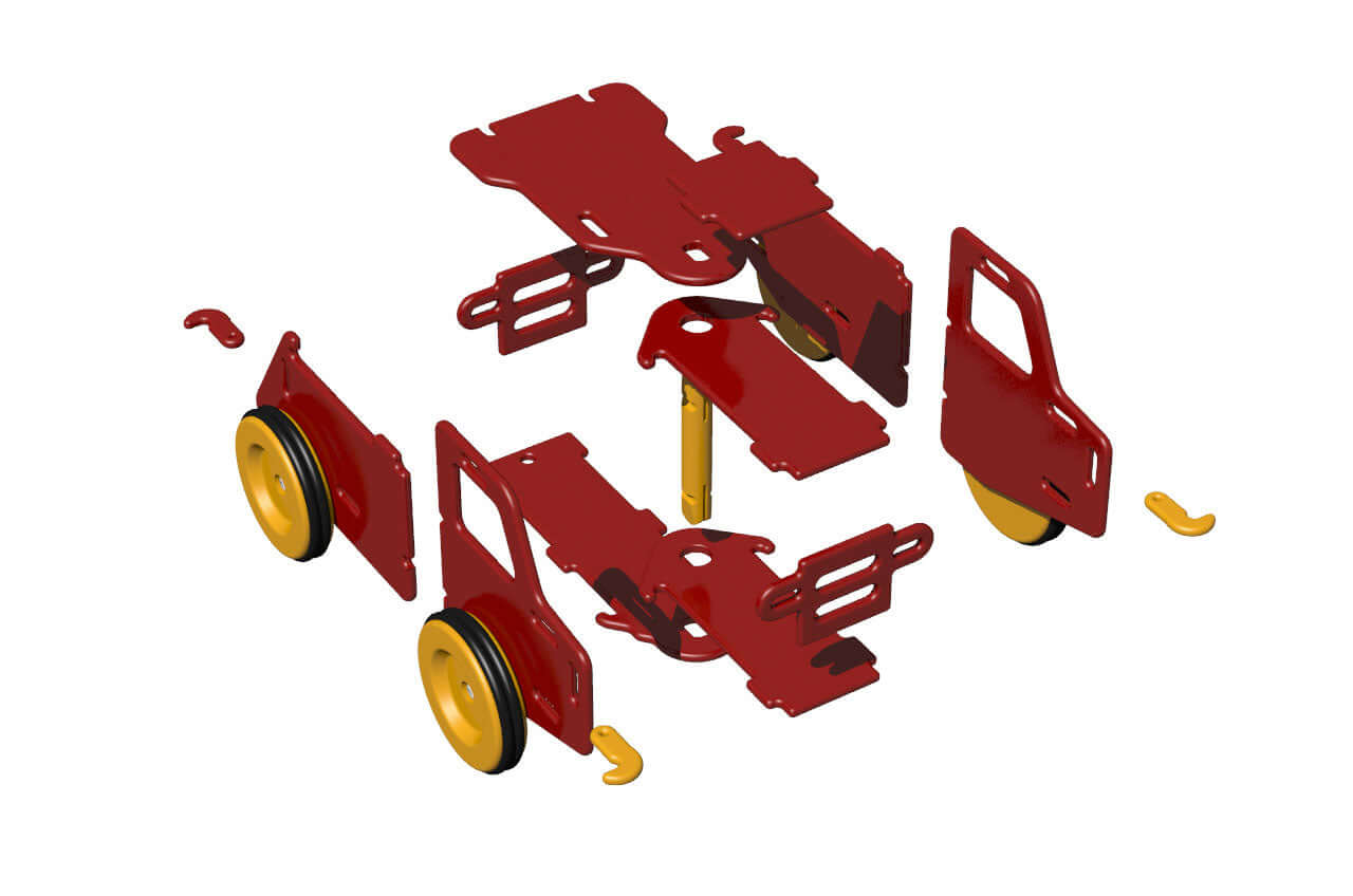 Dump truck Red