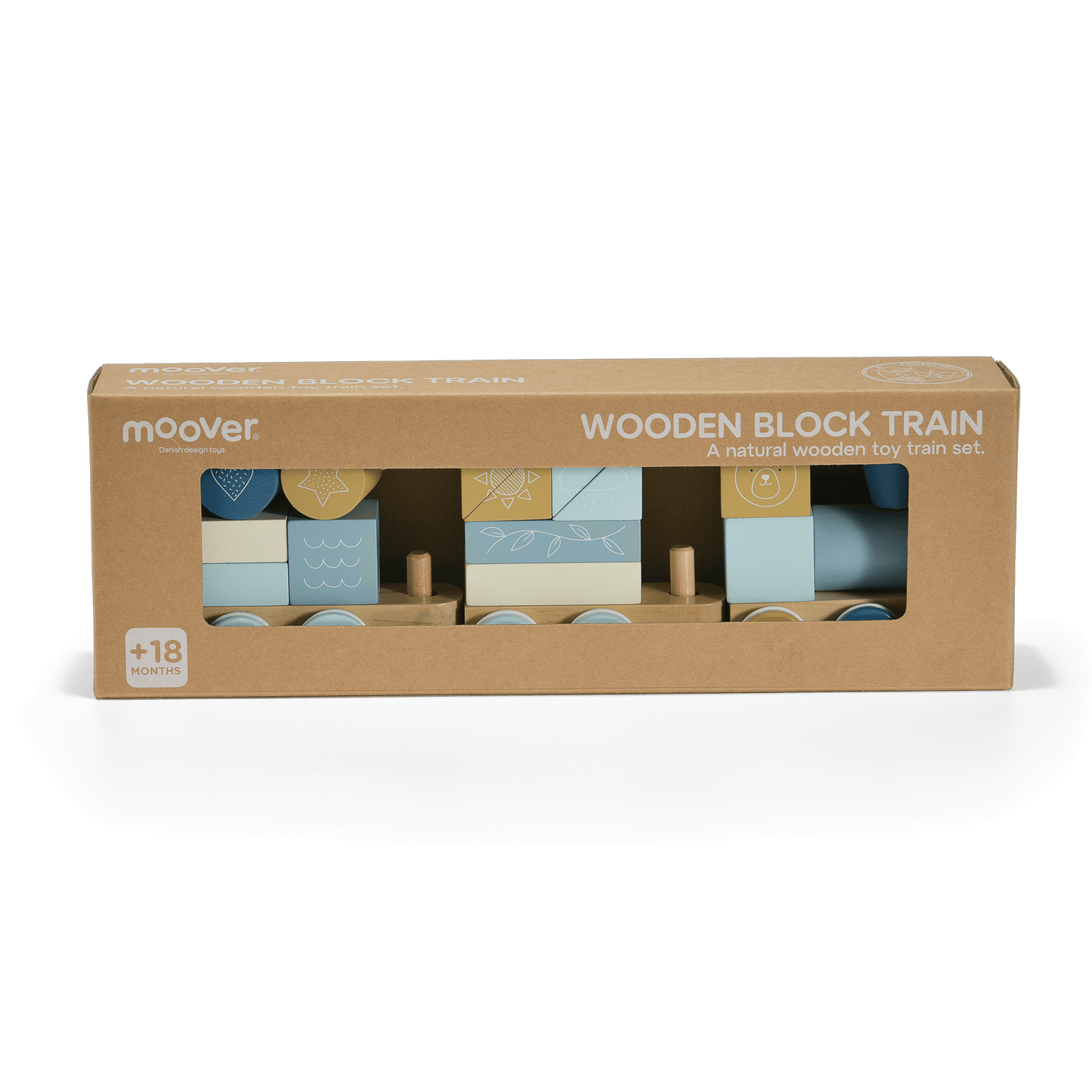Block Train Blue