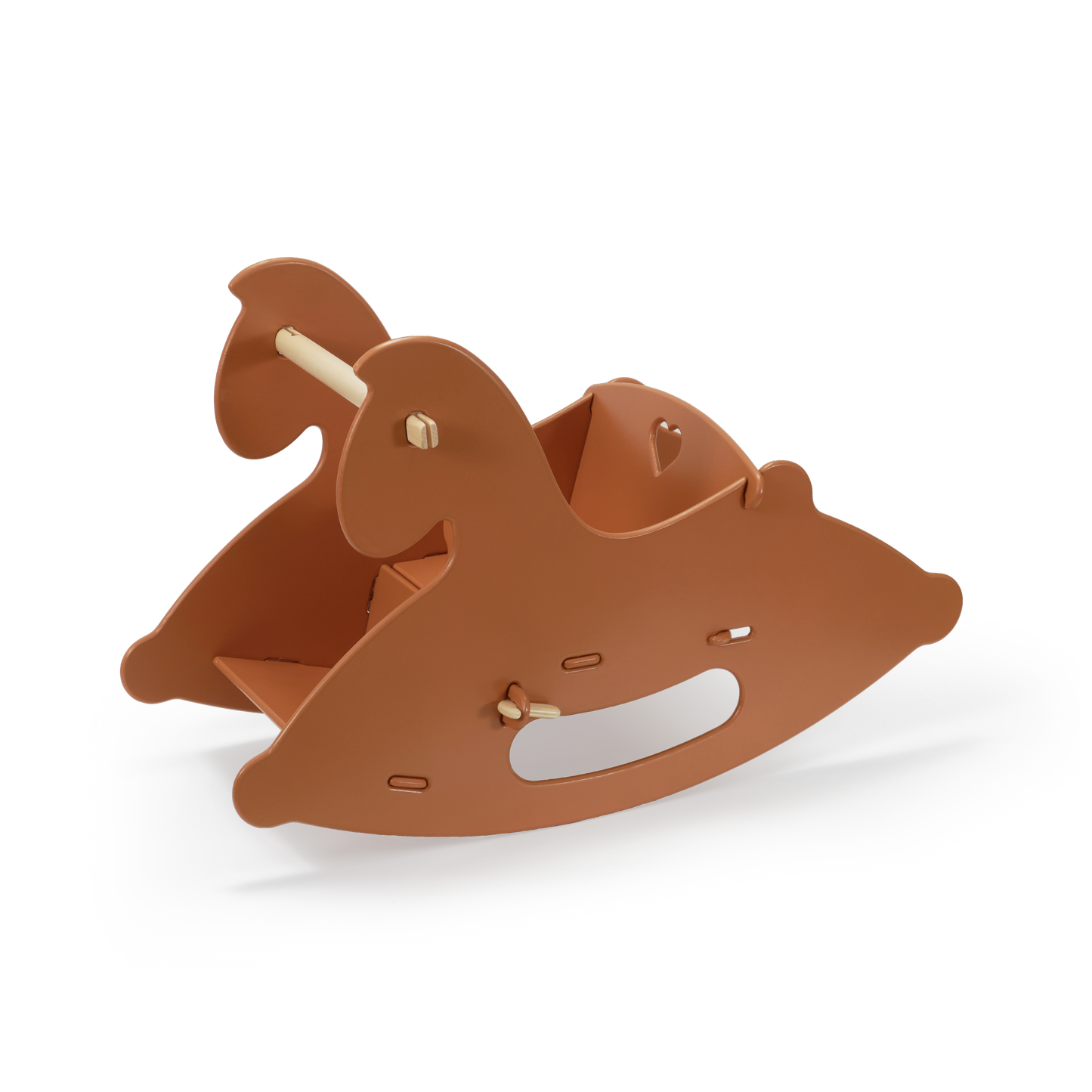 Wooden Rocking Horse - Brown