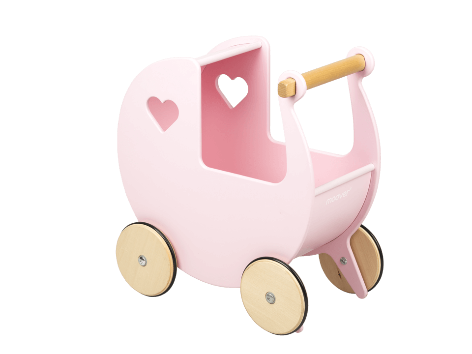 Traditional Doll Stroller Light Pink
