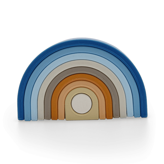 Silicone Rainbow Blue